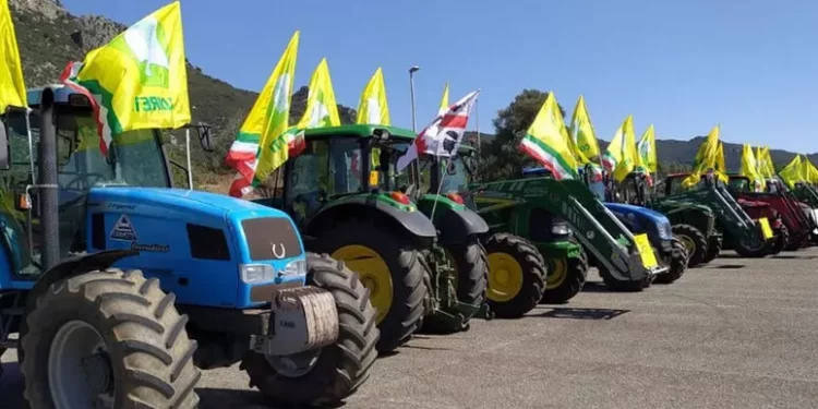 Emergenza siccità in Sardegna, nuova protesta Coldiretti