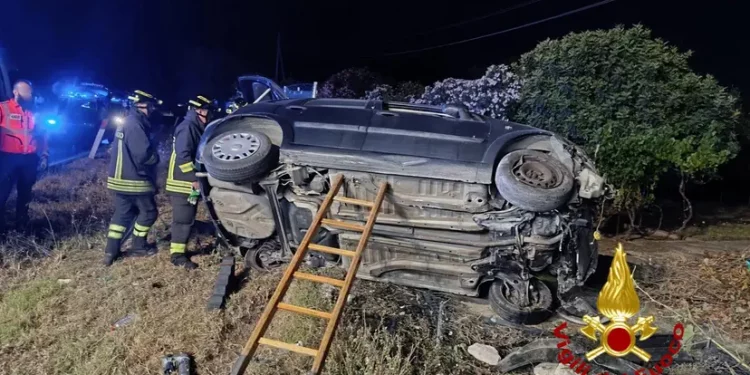 Grave incidente a Sorso: si schianta contro un muro di recinzione
