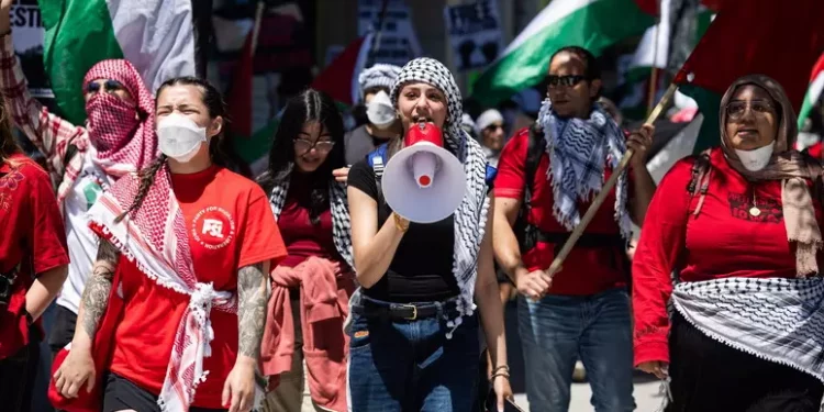 Capitol blindato e in allerta, in migliaia contro Netanyahu