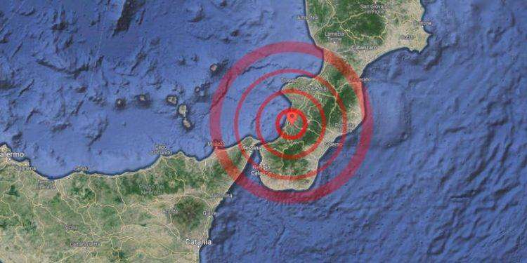 Scossa di magnitudo 3.6 in provincia di Reggio Calabria