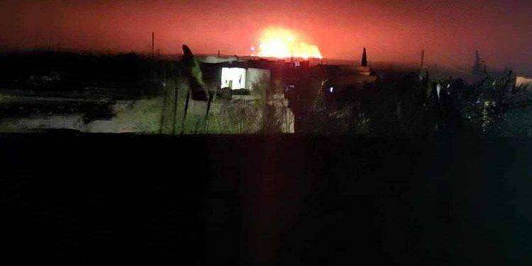 La Siria sotto il bombardamento del regime sanguinario israeliano