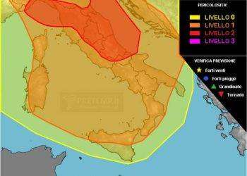 Maltempo, temporali su buona parte dell’Italia