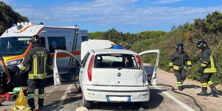 Finisce contro una parete rocciosa: un ferito grave