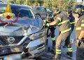 Ozieri, scontro tra due auto: tre feriti