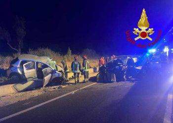 Scontro frontale tra due auto: 5 feriti ad Alghero