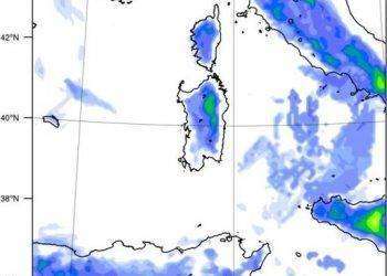 Meteo in Sardegna, settimana con piogge e temporali nel pomeriggio