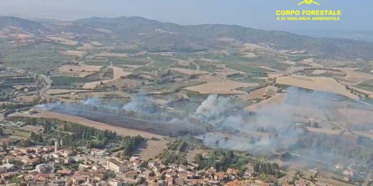 16 incendi in Sardegna nelle ultime ore