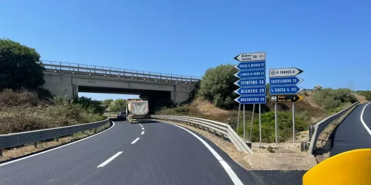 Anas, conclusi lavori riqualificazione rotatoria a Stintino