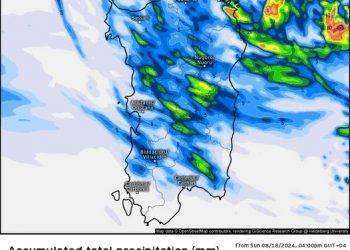 Meteo, continua l’instabilità in Sardegna: previsti rovesci e temporali