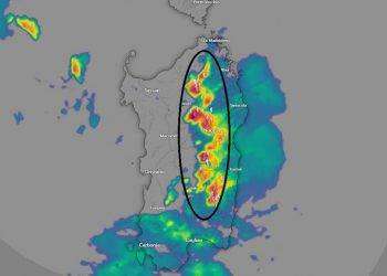 Maltempo, nubifragi e grandinate sulla Sardegna