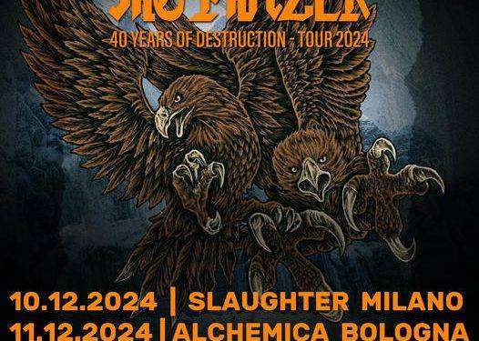 I Jag Panzer in concerto in Italia: tre date a dicembre