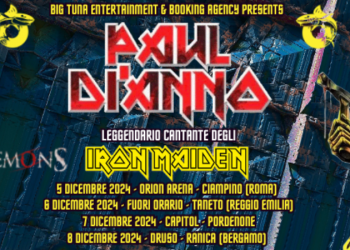 Paul Di’Anno, quattro concerti in Italia a dicembre