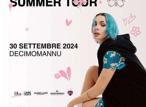 Rose Villain in concerto il 30 settembre a Decimomannu