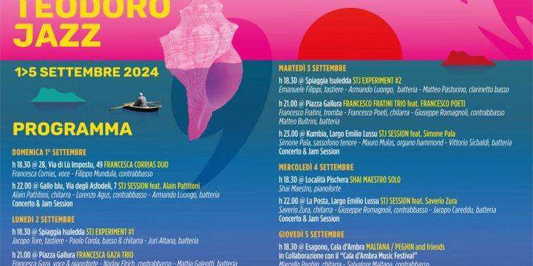 Dal primo al cinque settembre in Gallura la nona edizione del festival San Teodoro Jazz