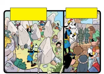 Topolino in Sardegna, svela mistero dei Giganti di Mont’e Prama