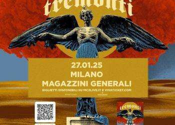 Tremonti, una data in Italia a gennaio