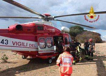 San Vito, malore durante l’escursione: 72enne soccorso dai Vigili del Fuoco