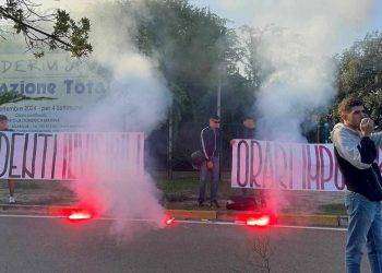 Arst, disagi per gli studenti dello Scano: sit-in di Blocco Studentesco