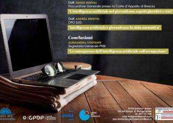 ‘Come conciliare etica e legalità tra privacy e diritto d’autore nell’era dell’IA’, il 20 settembre incontro a Bolzano