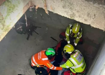 Cade in una cisterna mentre lavora, trauma cranico per un 25enne