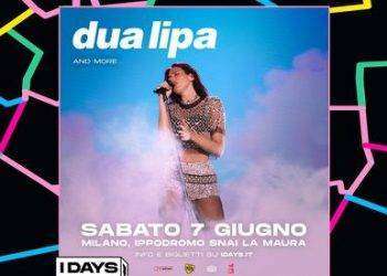 Dua Lipa è la prima grande headliner degli I-DAYS Milano