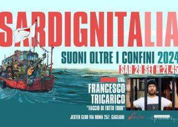 Musica, Francesco Tricarico in concerto al Jester Club di Cagliari