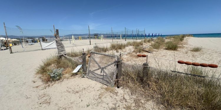 Cagliari, sistemazione a nuovo della perimetrazione dell’area cani del Poetto