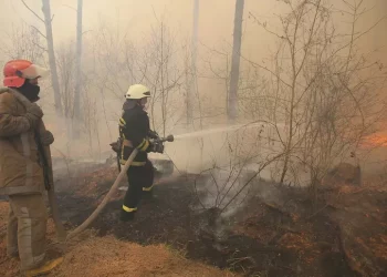 Incendio in zona esclusione Chernobyl, in fiamme 2.600 ettari