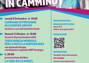 Al via lunedì 9 settembre al Teatro Sant’Eulalia di Cagliari la nona edizione di Love Sharing