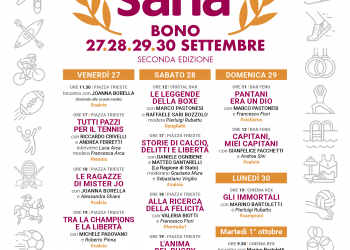 Dal 27 al 30 settembre la seconda edizione del festival di letteratura sportiva Mens Sana a Bono