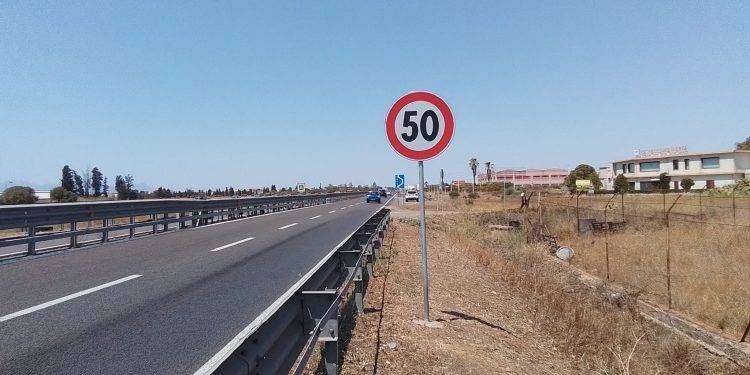 Decimomannu, modifica limiti di velocità Strada statale 130