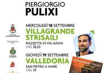 Due appuntamenti con Piergiorgio Pulixi per Éntula: l’autore presenterà “Per un’ora d’amore” a Villagrande Strisaili il 18 settembre e a Valledoria il 19