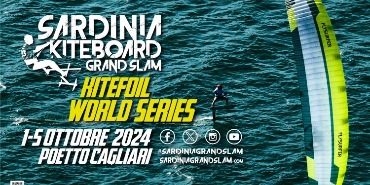 Al Poetto di Cagliari il Sardinia Kiteboard Grand Slam 2024 – Kite Foil World Series World Championship
