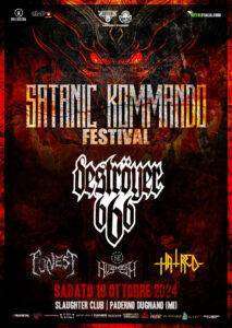 Satanic Kommando 2024, il festival estremo in scena il 19 ottobre a Milano