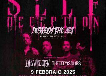Self Deception, una data del Destroy The Art Tour a Milano a febbraio