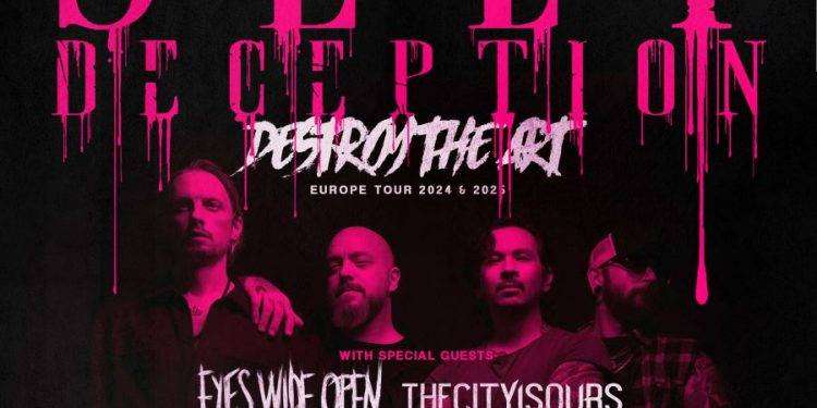 Self Deception, una data del Destroy The Art Tour a Milano a febbraio