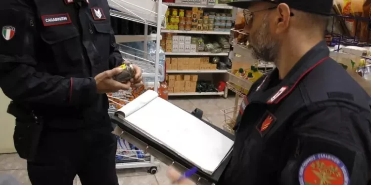 Sequestrate 8 tonnellate di pellet in un negozio cinese a Sestu