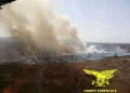Vasto incendio nel Nuorese, intervengono due Canadair