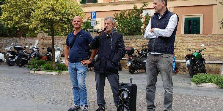 Manifestazione dell’Ugl davanti la Regione Lazio