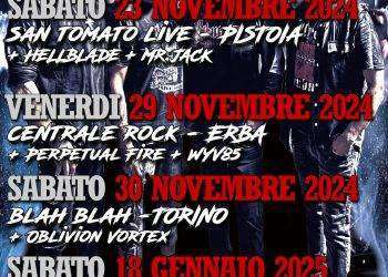 Ancillotti, annunciato gli spettacoli italiani del ‘Get Out & Scream- 15th Anniversary Tour’