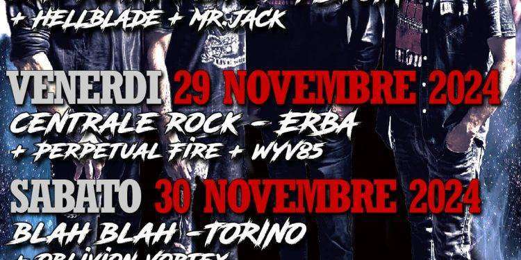 Ancillotti, annunciato gli spettacoli italiani del ‘Get Out & Scream- 15th Anniversary Tour’