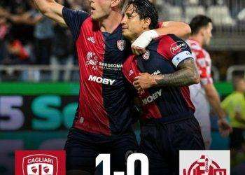 Coppa Italia: il Cagliari batte la Cremonese