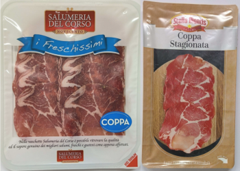Coppa stagionata richiamata per sospetta Listeria