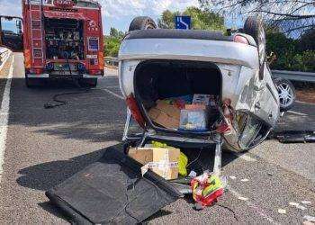 Schianto sulla 130 a Musei: quattro feriti, tre in  gravissime condizioni