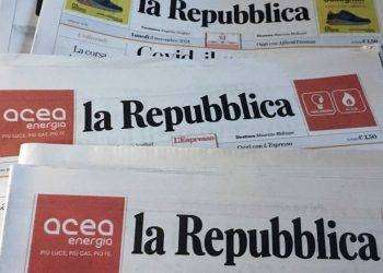 La Repubblica, due giorni di sciopero contro «le gravi ingerenze dell’editore nell’attività giornalistica»