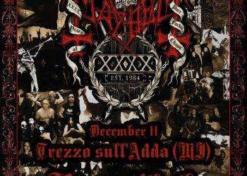 I Mayhem annunciano una data a Trezzo sull’Adda a dicembre per il tour dei 40 anni