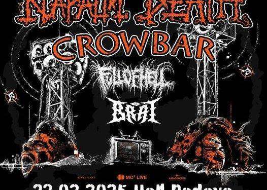 Napalm Death: il 22 febbraio dal vivo a Padova con Crowbar e Full Of Hell