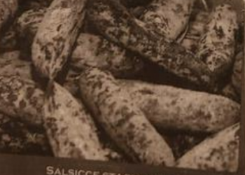 Salsicce secche richiamate per possibile presenza di Salmonella