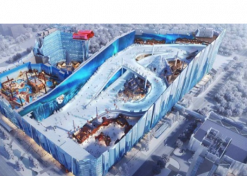 Cina, a Shanghai apre la stazione sciistica al chiuso più grande del mondo