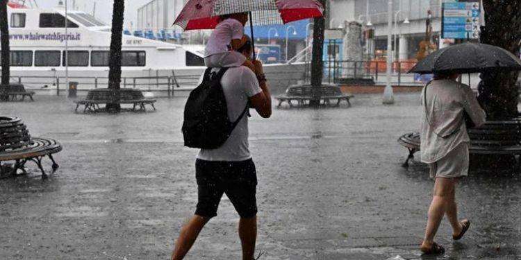 Oggi allerta gialla per temporali in 5 regioni